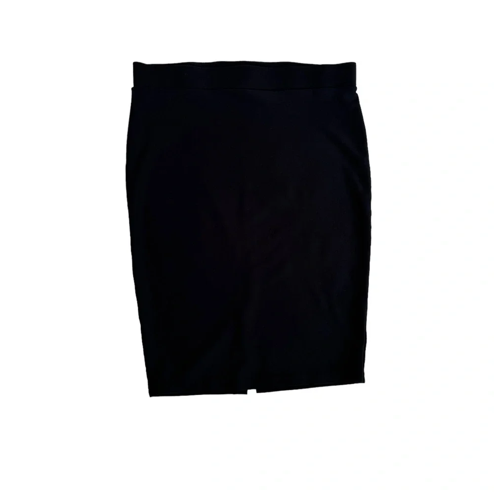 Torrid Black Premium Ponte Pencil Skirt Stretch Wide Waistband Size 2